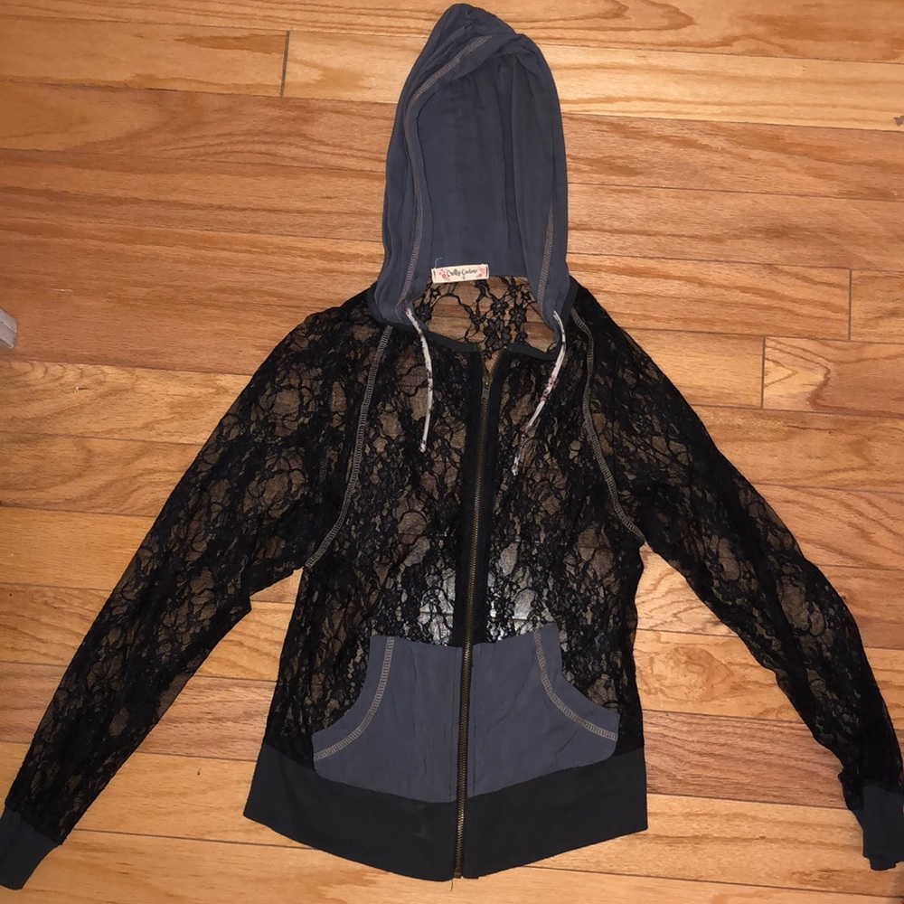 Lace ZipUp